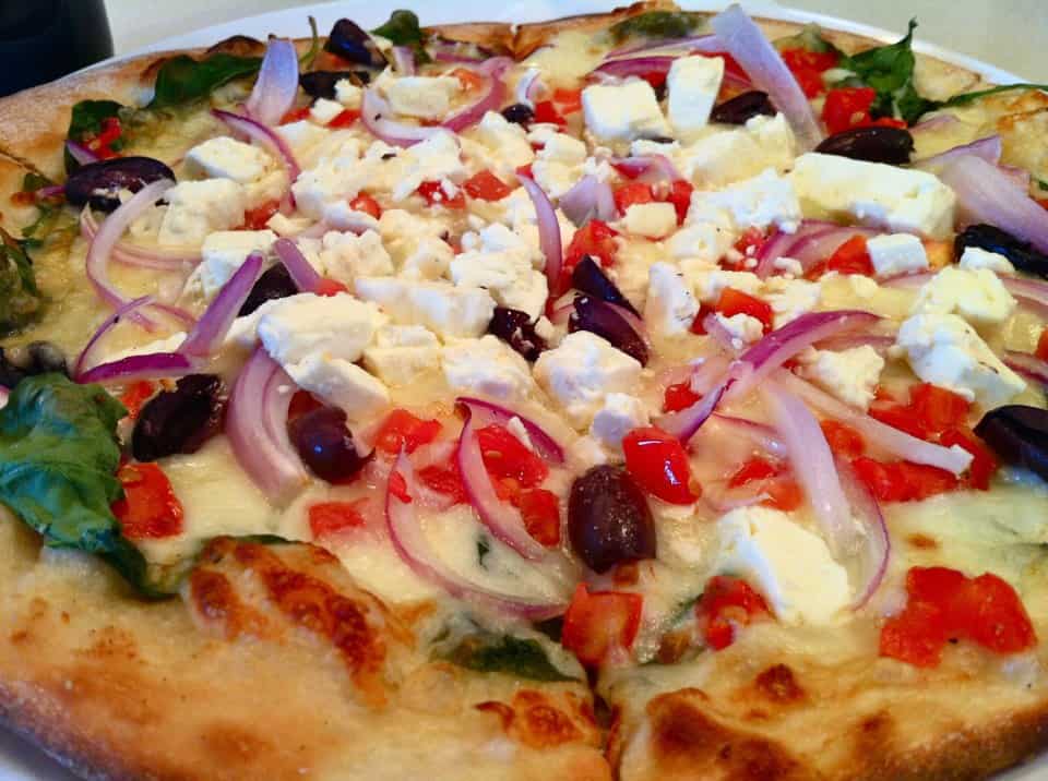 Our Greek Pizza Offers Calcium, Vitamin D, and Healthy Fat cafesano-greek-pizza-dulles-va-restaurant